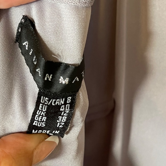 Aidan Mattox Gray Sequin Dress - Picture 12 of 12